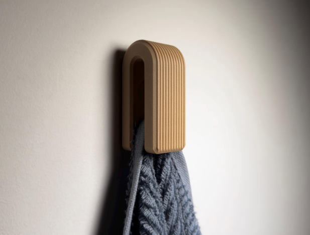 Selbstverriegelnder Aufhänger | Schwerkraft-Handtuchhaken | Handtuchhalter im 3D-Druck