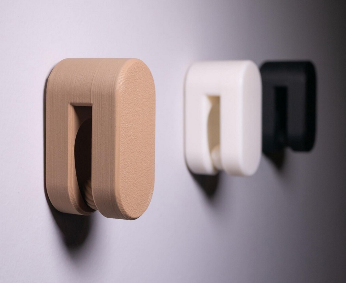 Selbstverriegelnder Aufhänger | Schwerkraft-Handtuchhaken | Handtuchhalter im 3D-Druck