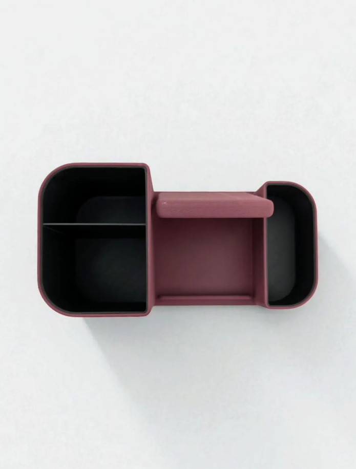 Schreibtisch Organizer mit Handyhalter | Desk Organizer modern | Stiftehalter Büro | 3D gedruckte Schreibtisch Aufbewahrung