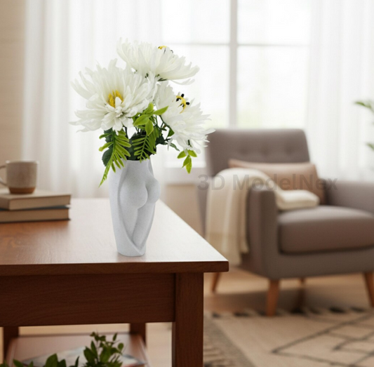 Moderne Körper Vase | Frauenkörper Vase | Dekovase modern | Design Vase aus 3D-Druck | Geschenk für Frauen | Butt Vase