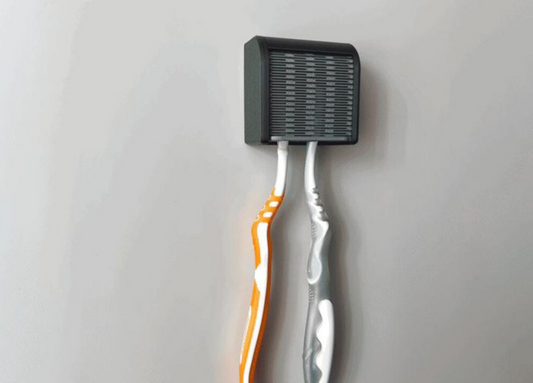 Zahnbürstenhalter Wand ohne Bohren | 3D Druck Zahnbürstenhalter | Minimalistischer Bad Organizer