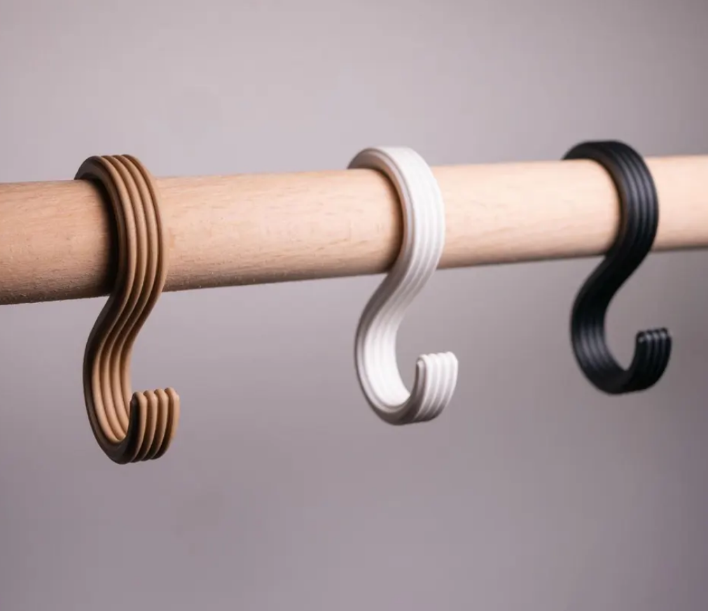 S-Haken 6er Set Design – Modern & Vielseitig