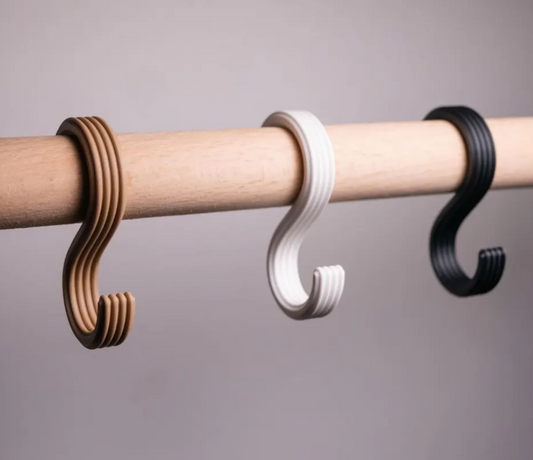 S-Haken 6er Set Design – Modern & Vielseitig