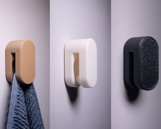 Selbstverriegelnder Aufhänger | Schwerkraft-Handtuchhaken | Handtuchhalter im 3D-Druck