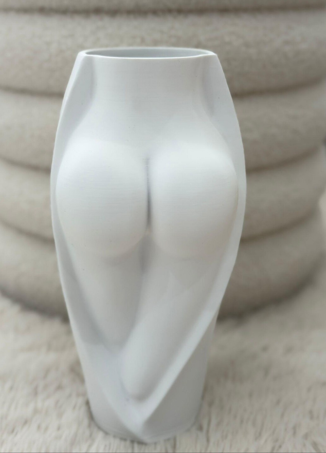 Moderne Körper Vase | Frauenkörper Vase | Dekovase modern | Design Vase aus 3D-Druck | Geschenk für Frauen | Butt Vase